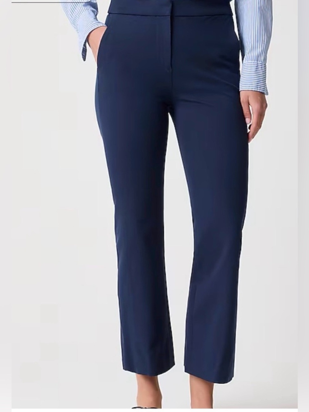 J Crew Factory NWT Kelsey navy dress pants, size 0